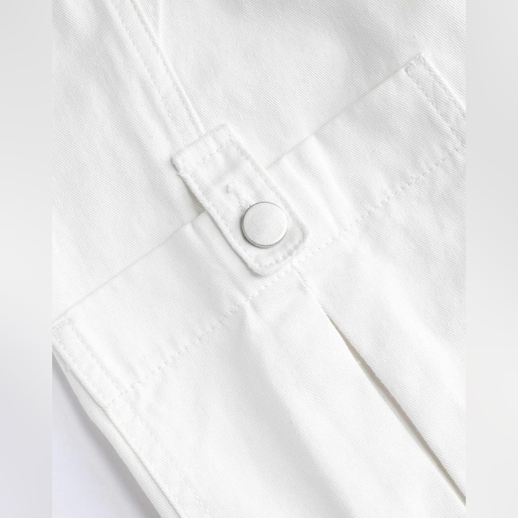 Denim Drawstring Cargo Pants - Picture 5 of 5